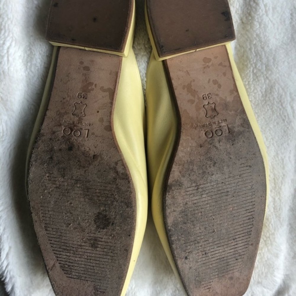 LOQ Lucia Mules in Yellow - Picture 3 of 5